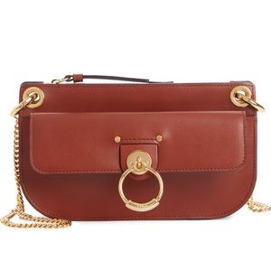 Chloe Mini Tess Leather Crossbody Bag